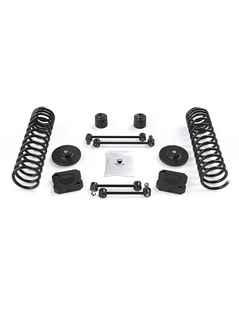 Jeep Gladiator JT 2020-2026, TeraFlex 2.5in Coil Spring and Spacer Lift Kit, No Shocks