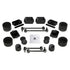 Jeep Wrangler JK/JL 4-Door 2007-2021, TeraFlex Sport/Sahara 2.5in Performance Spacer Lift Kit, No Shocks or Extensions