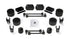 Jeep Wrangler JK/JL 4-Door 2007-2026, TeraFlex Rubicon 2.5in Performance Spacer Lift Kit with Shock Extensions