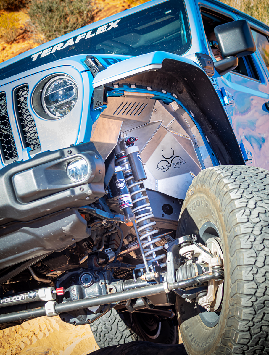 Jeep Wrangler JL Rubicon 4-Door 2018-2026, TeraFlex Alpine RT Coilover Upgrade Kit, view 3