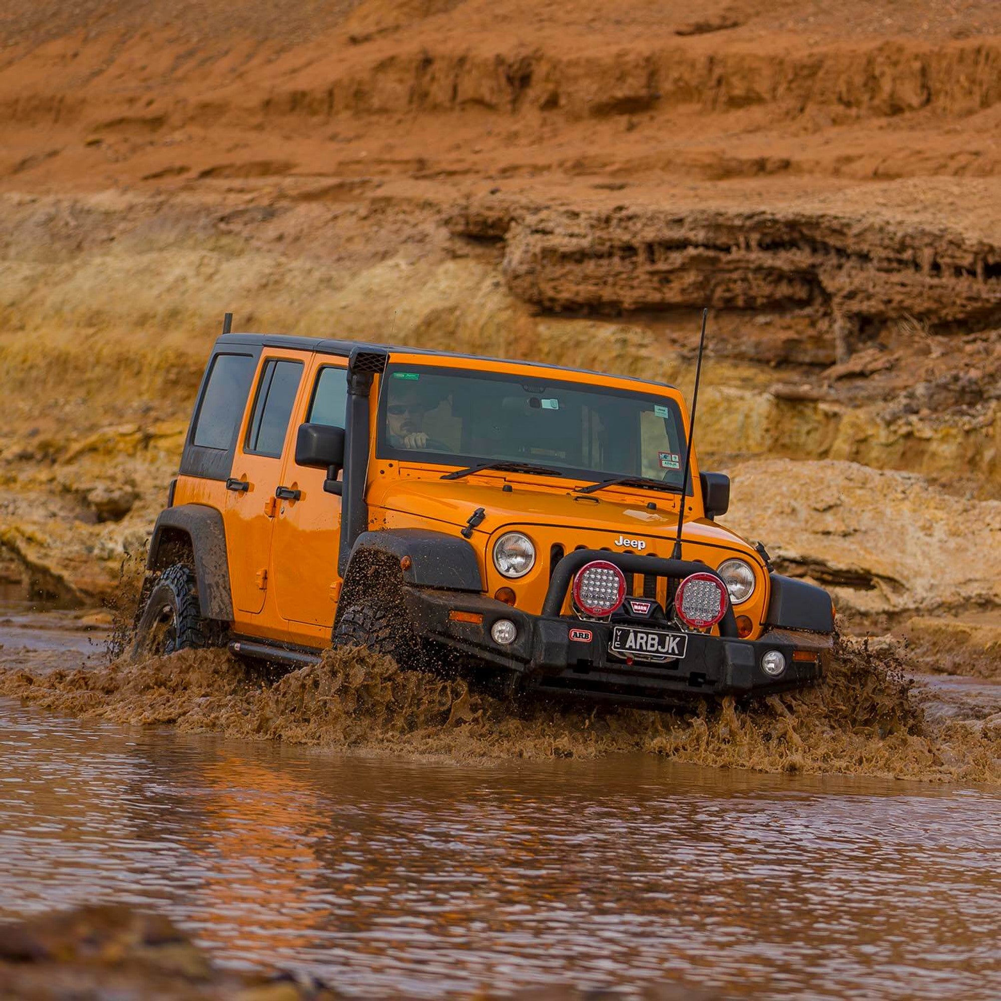 2007-11 Jeep Wrangler JK 3.8L ARB Safari Snorkel System