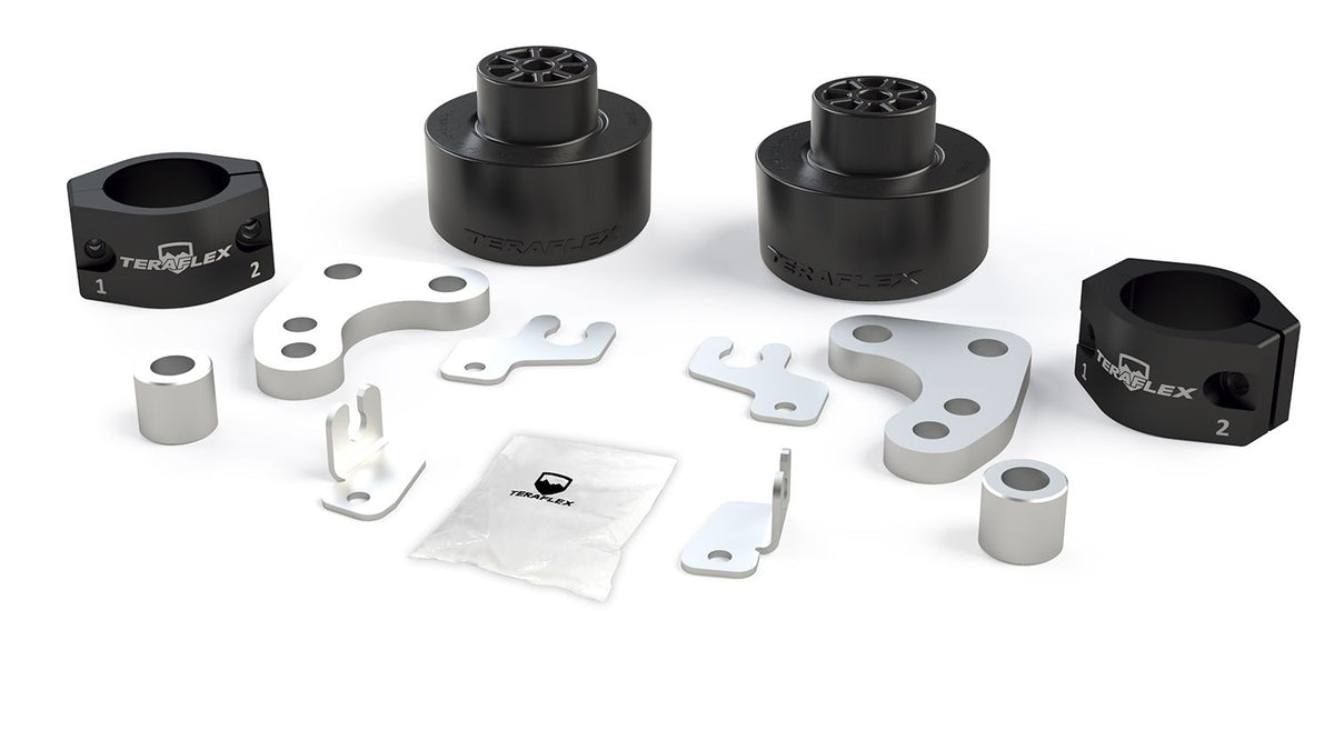 Jeep Cherokee KL 2014-2022, TeraFlex 2in Performance Spacer Lift Kit
