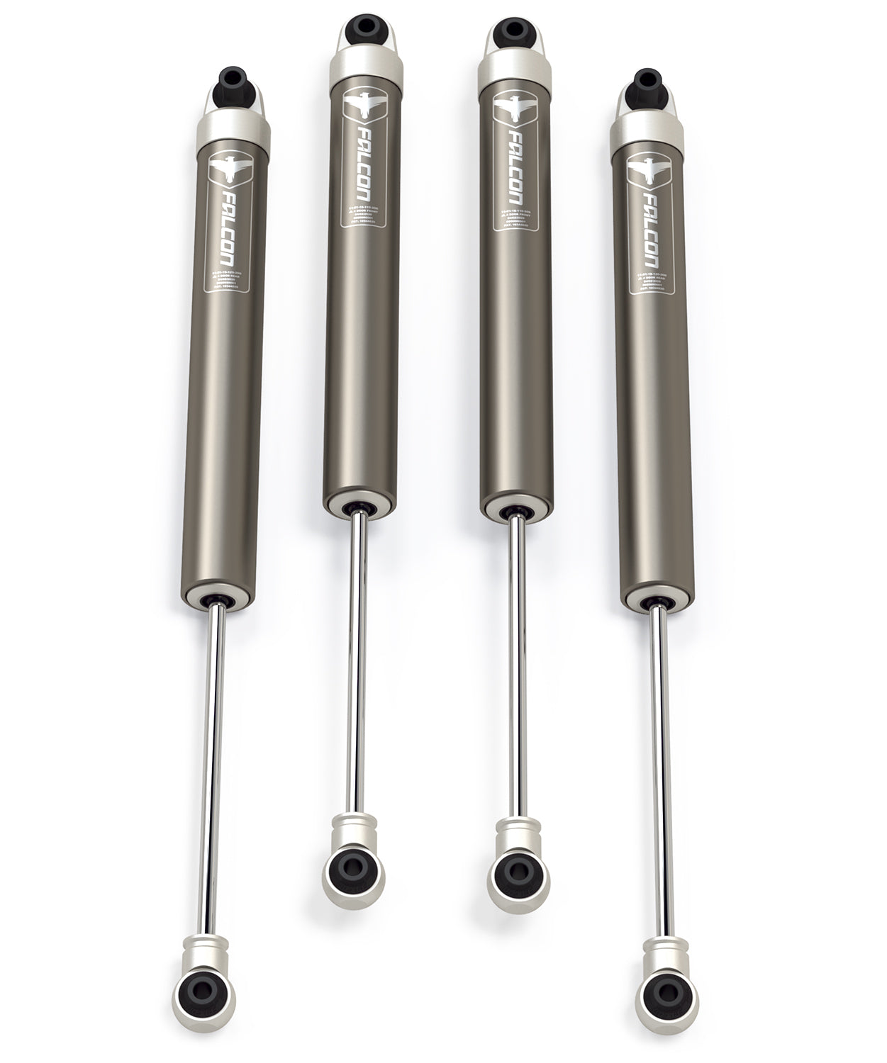 Jeep Gladiator JT 2020-2026, Falcon 1.1 Monotube Shock Kit, 2-3.5in Lift