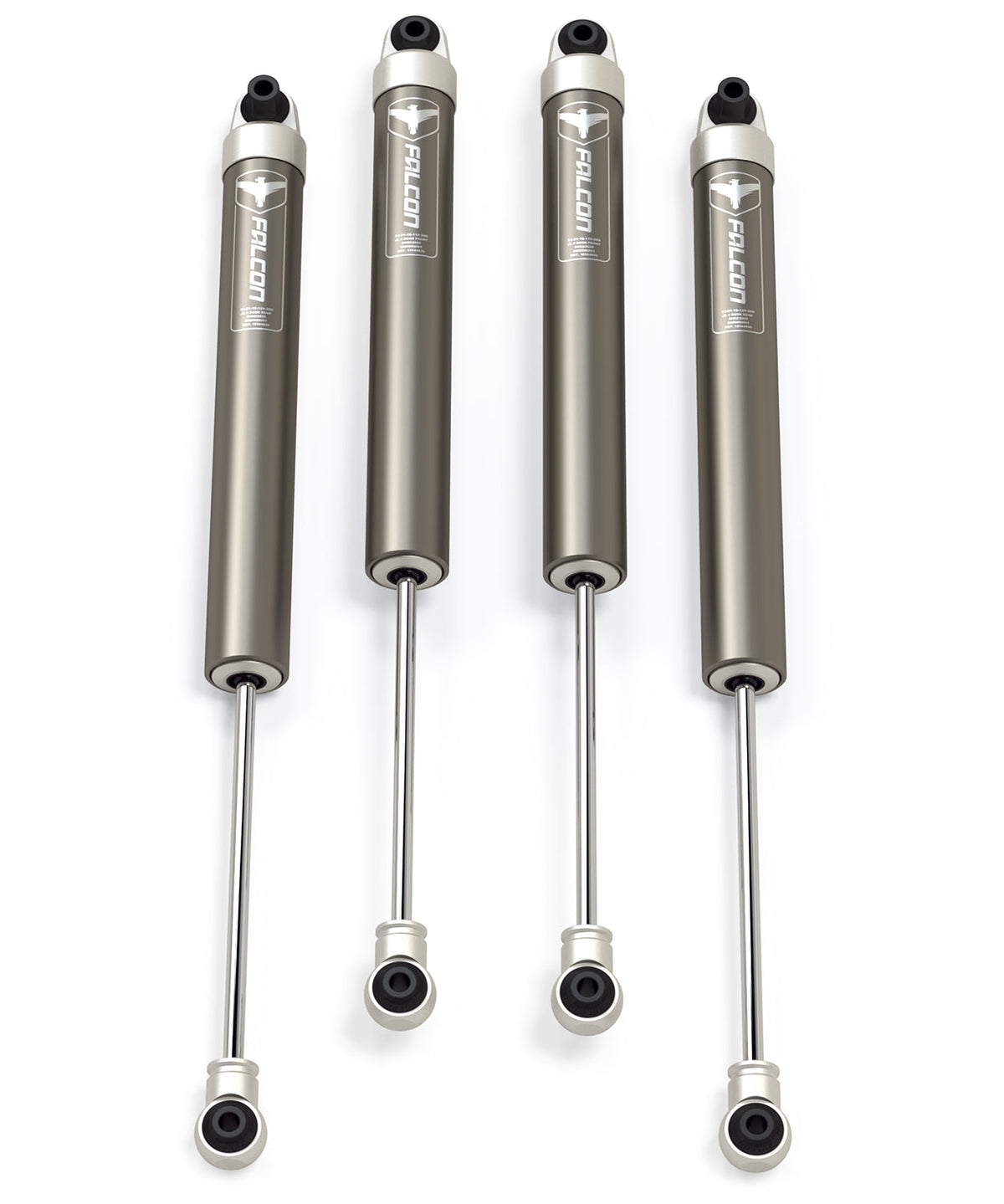 Jeep Gladiator JT 2020-2026, Falcon 1.1 Monotube Shock Kit, 2-3.5in Lift