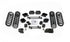 Jeep Wrangler JK/JL 2-Door 2007-2021, TeraFlex 4.5in Coil Spring Base Lift Kit, No Shocks