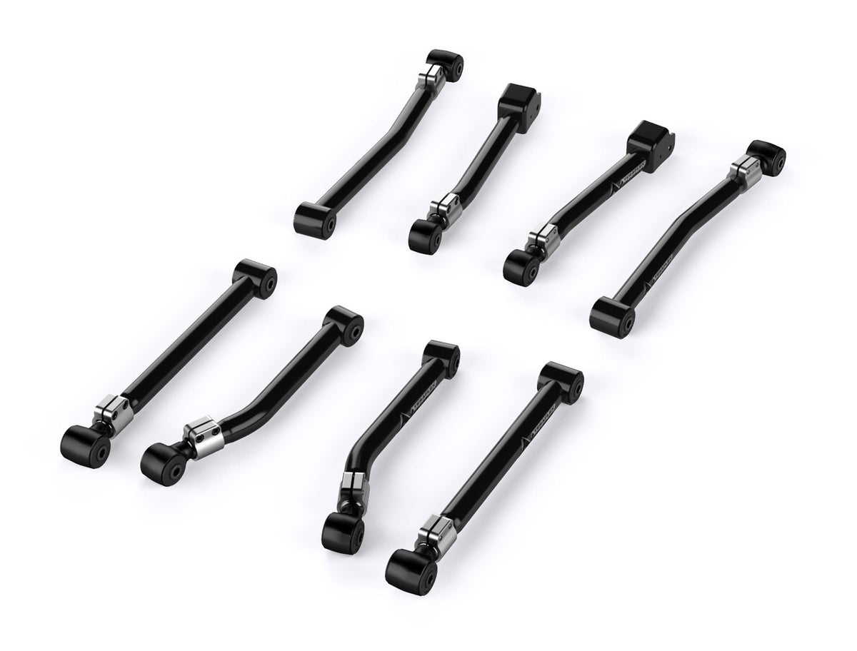 Jeep Wrangler JK 2007-2018, TeraFlex Alpine Short Arm Kit, 8-Arm, 2-4in Lift