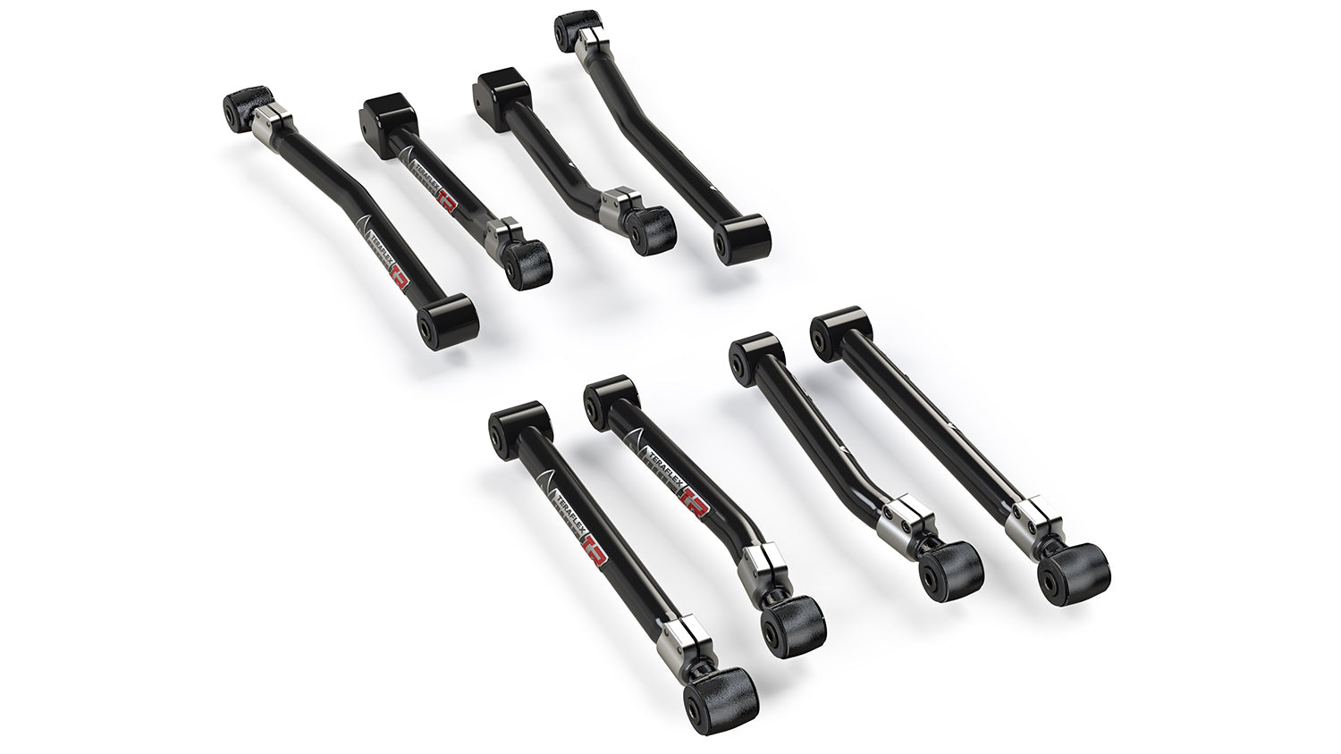 Jeep Wrangler JK 2007-2018, TeraFlex Alpine IR Short Arm Kit, 8-Arm, 2-4in Lift