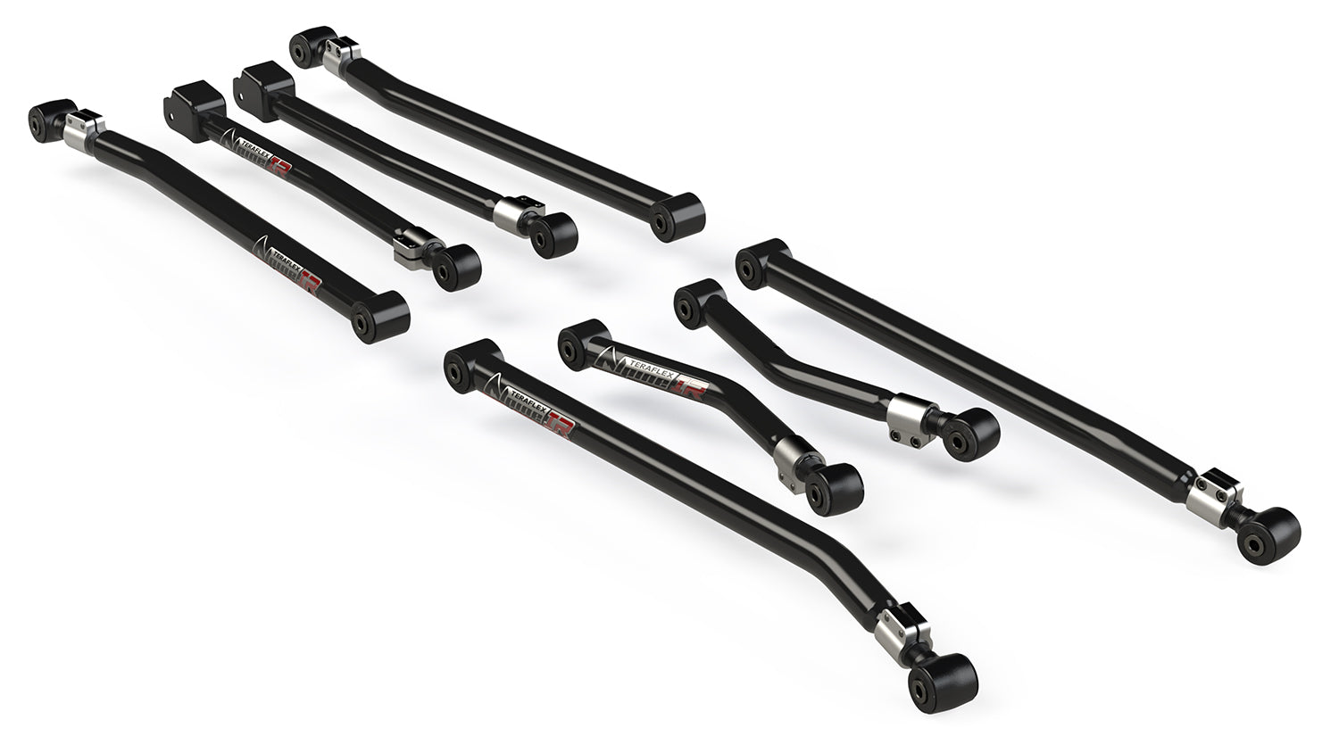 Jeep Wrangler JK 2007-2018, TeraFlex Alpine IR Long Arm Kit, 8-Arm, 3-6in Lift