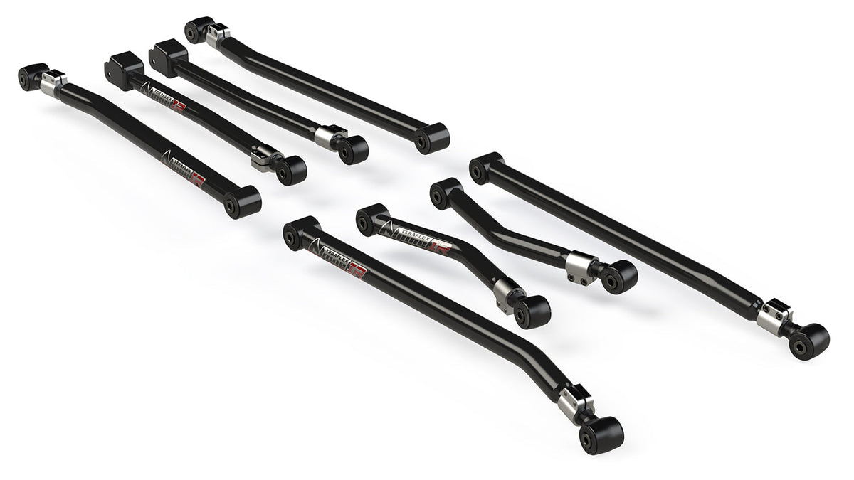 Jeep Wrangler JK 2007-2018, TeraFlex Alpine IR Long Arm Kit, 8-Arm, 3-6in Lift