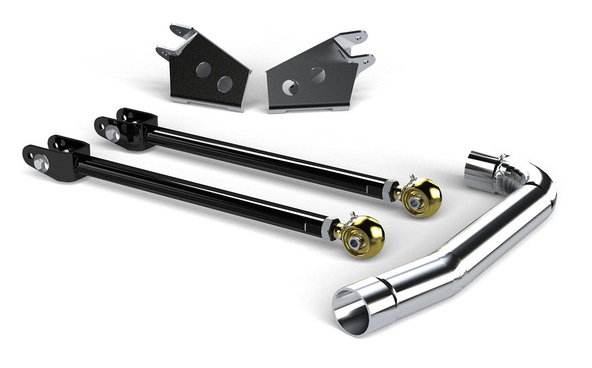 Jeep Wrangler TJ 1997-2006, TeraFlex Pro LCG Long Arm and Bracket Upgrade Kit, Front Upper, 3-5in Lift