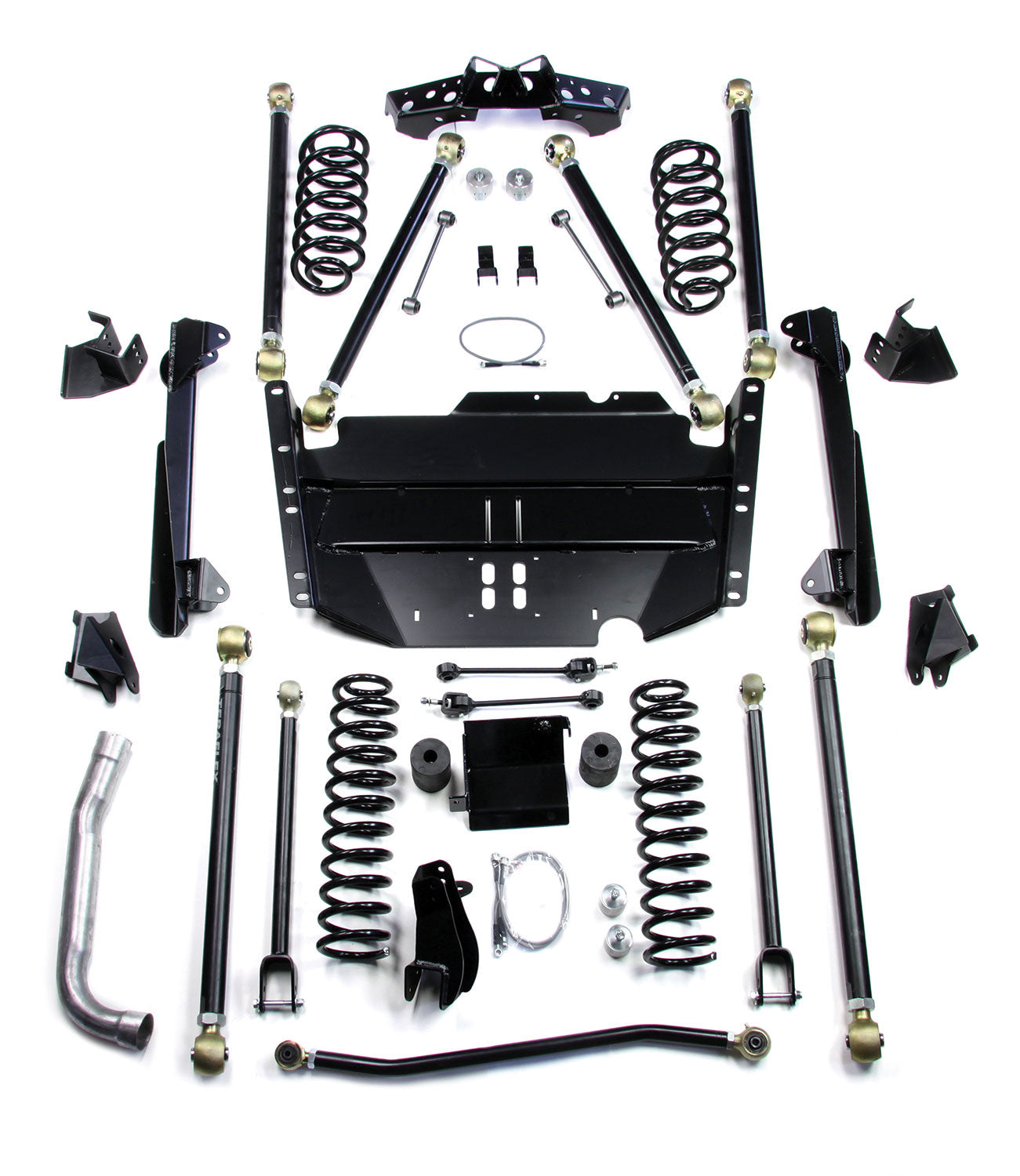 Jeep Wrangler TJ 1997-2010, TeraFlex LWB 4in Pro LCG Long Arm Suspension System, No Shocks