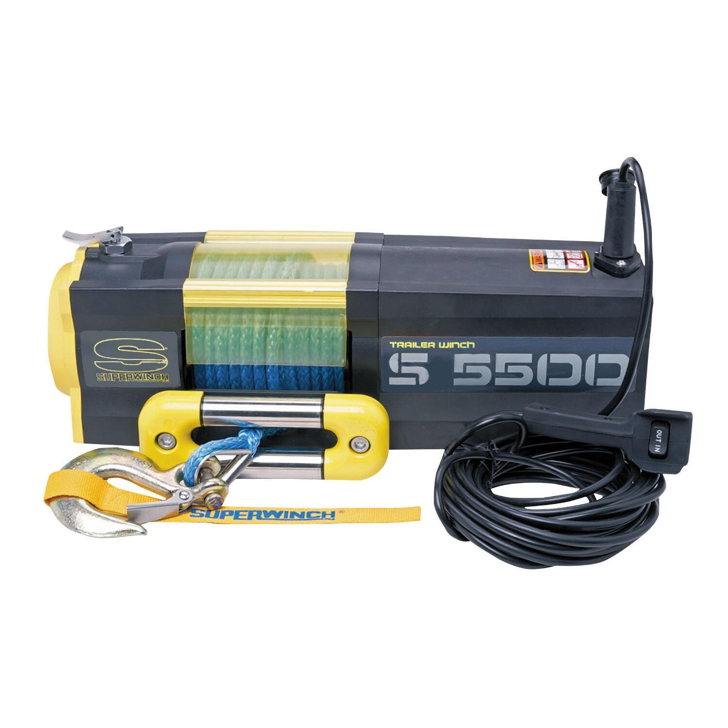 Superwinch S5500 Trailer Winch, 5,500 lb, 12V DC, view 15