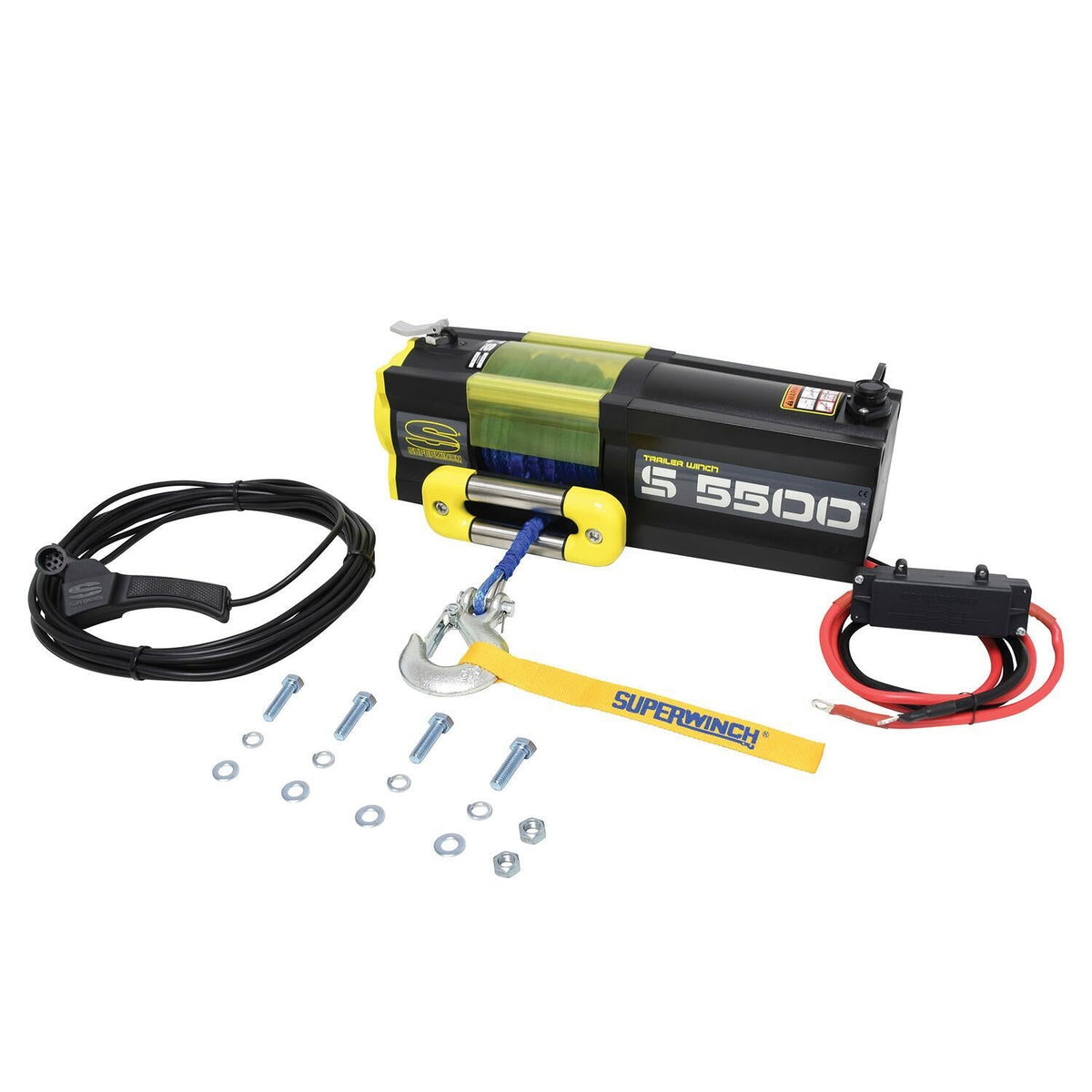 Superwinch S5500 Trailer Winch, 5,500 lb, 12V DC, view 18