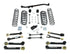 Jeep Wrangler TJ 1997-2006, TeraFlex 3in Suspension System with 8 Short Control Arms, No Shocks