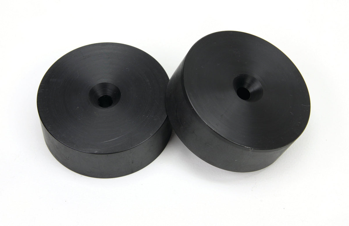 Jeep Wrangler JK 2007-2018, TeraFlex 1.25in SpeedBump Bump Stop Strike Pad Kit, Front Lower