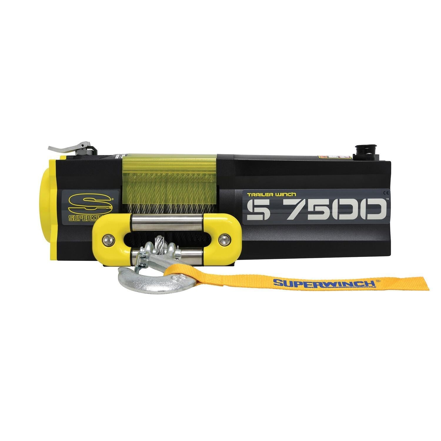 Superwinch S7500 Trailer Winch, 7,500 lb, 12V DC, view 3