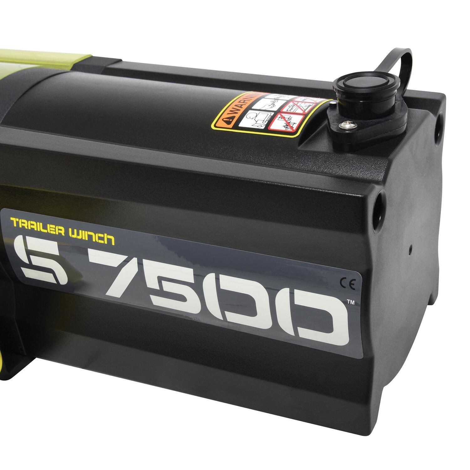 Superwinch S7500 Trailer Winch, 7,500 lb, 12V DC, view 21