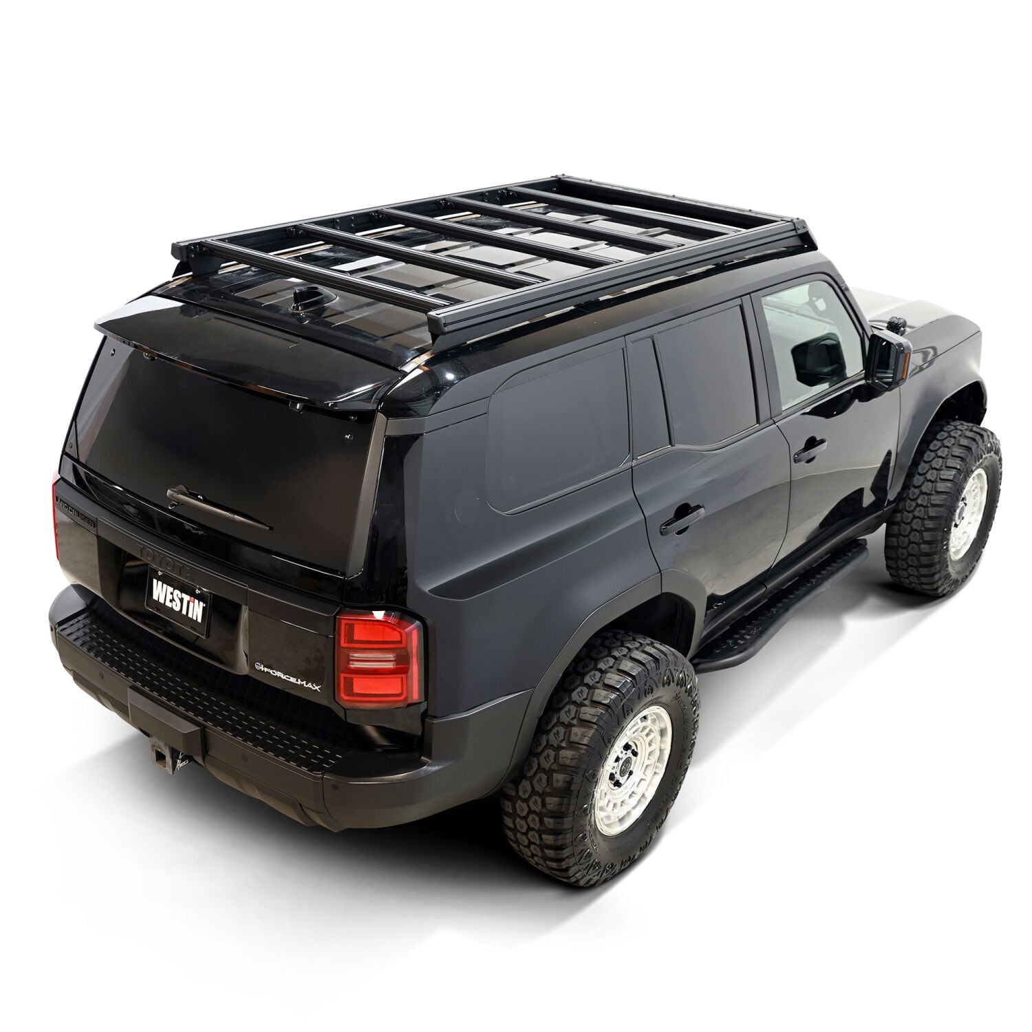 Toyota Land Cruiser 250 Series 2024-2026, Westin Mesa Roof Rack, Textured Black, view 11