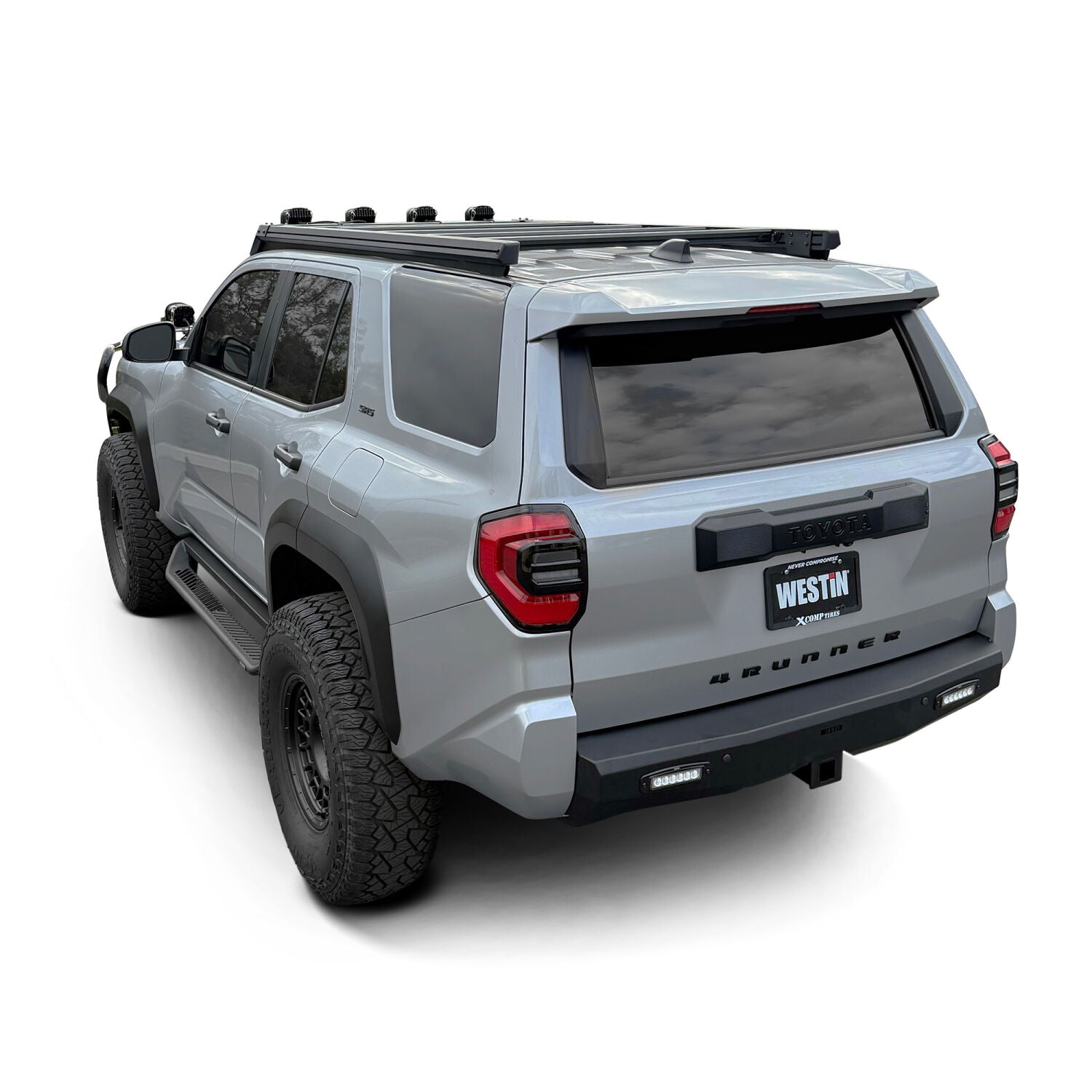 Toyota 4Runner 6th Gen 2025-2026, Westin Mesa Roof Rack, Textured Black, view 12