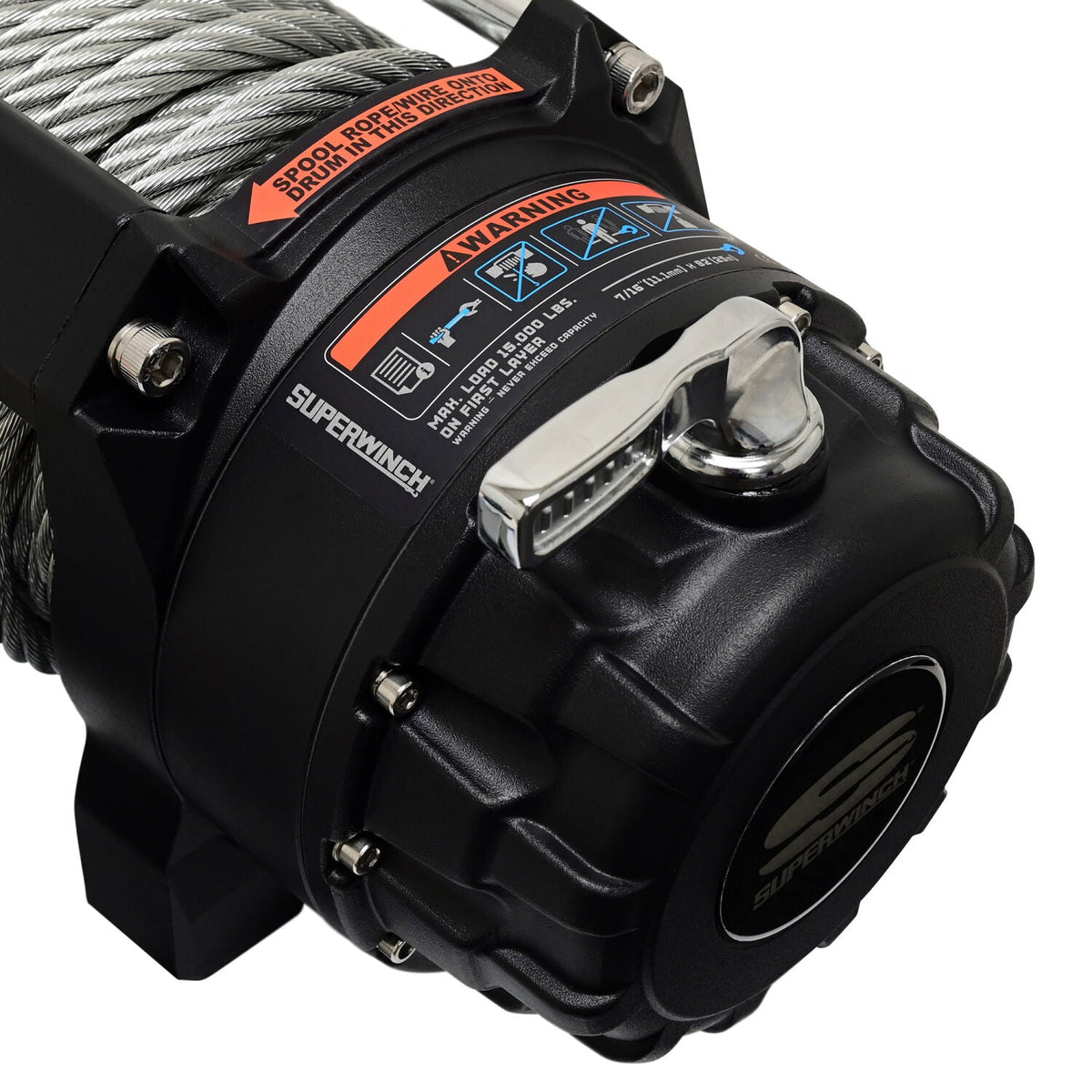 Superwinch Tiger Shark 15000 Winch, 15,000 lb, 12V DC, view 7