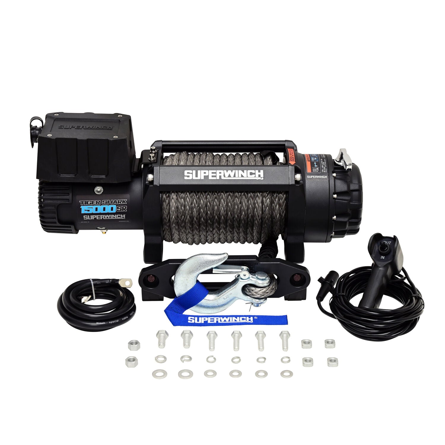 Superwinch Tiger Shark 15000 Winch, 15,000 lb, 12V DC, view 21