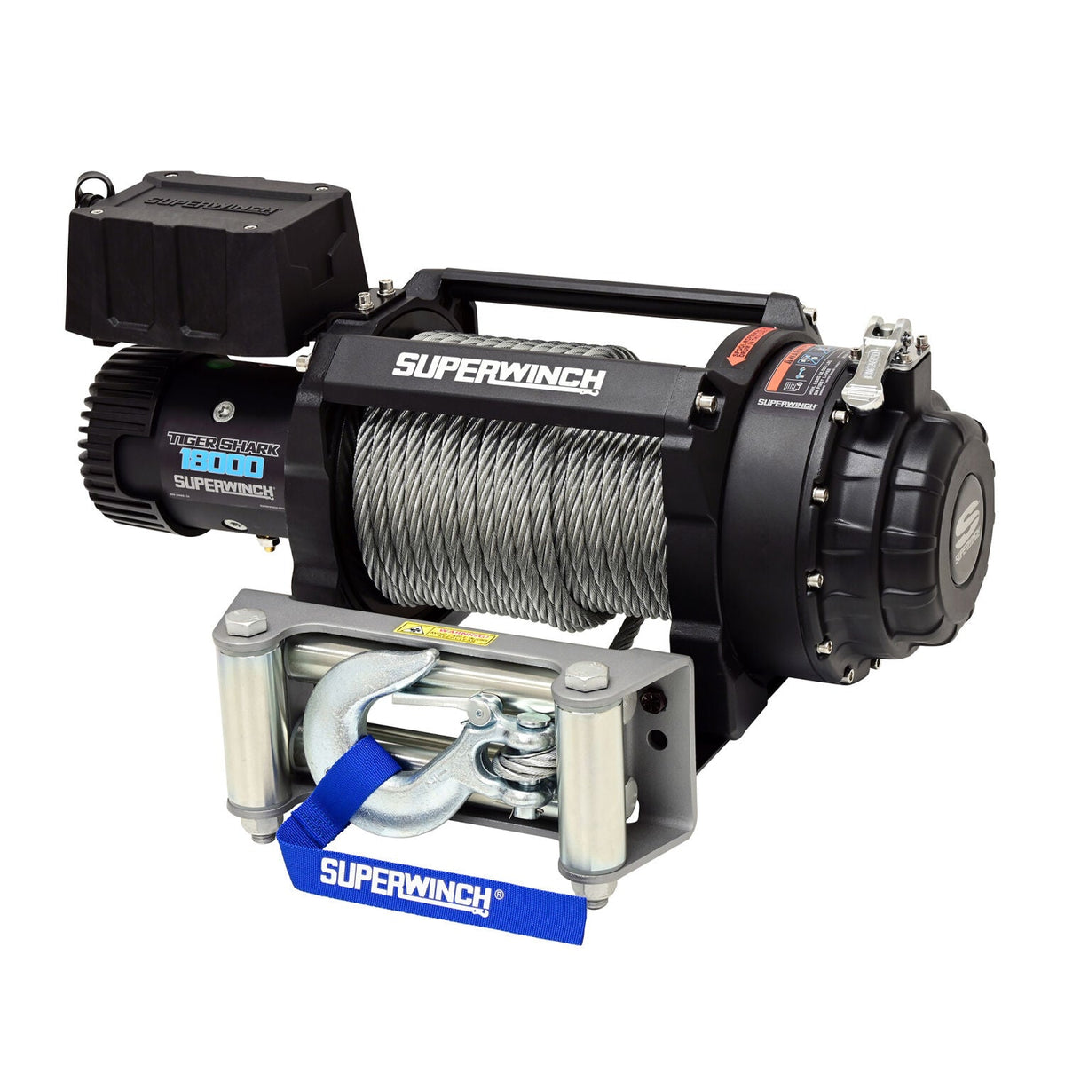 Superwinch Tiger Shark 18000 Winch, 18,000 lb, 12V DC, view 2