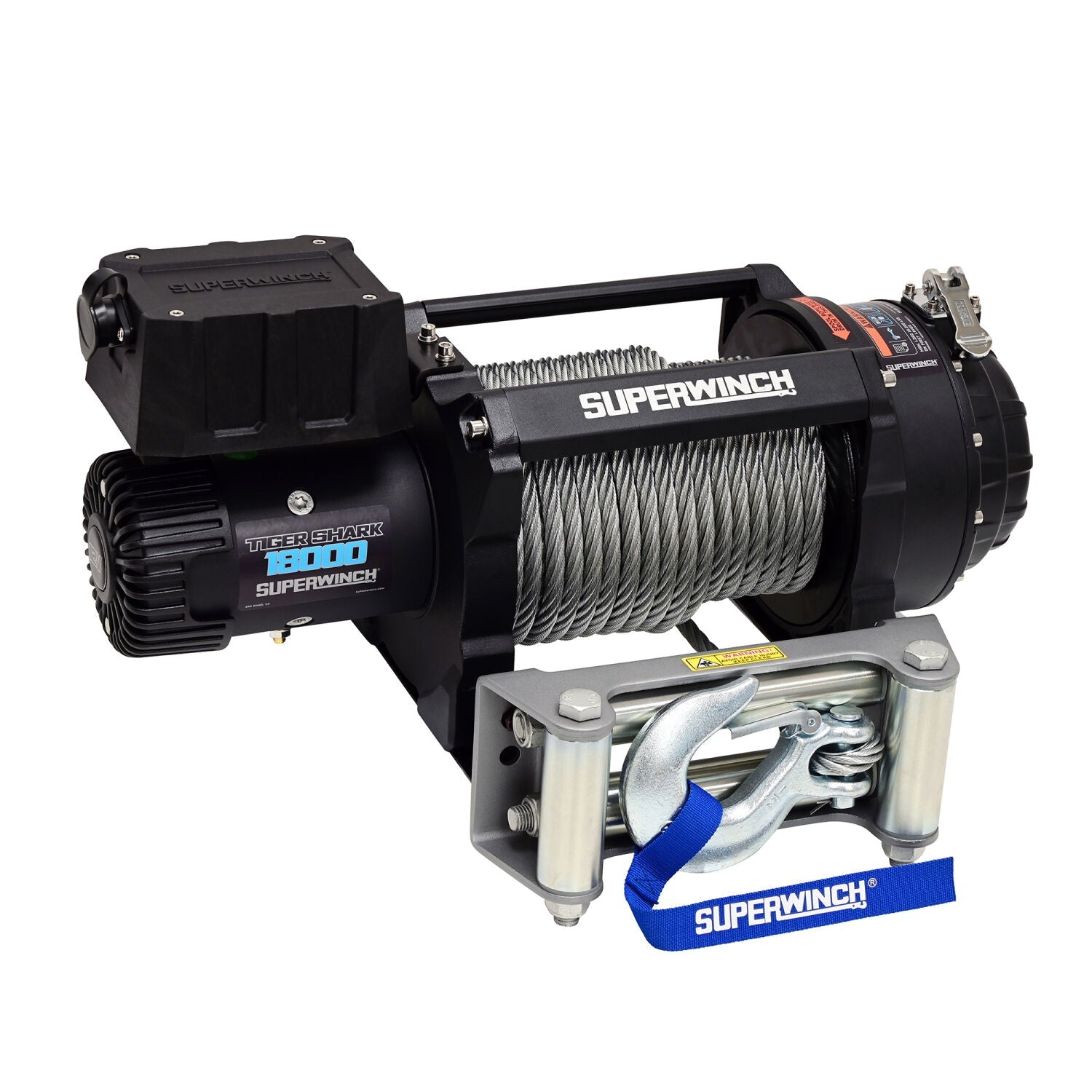 Superwinch Tiger Shark 18000 Winch, 18,000 lb, 12V DC, view 3