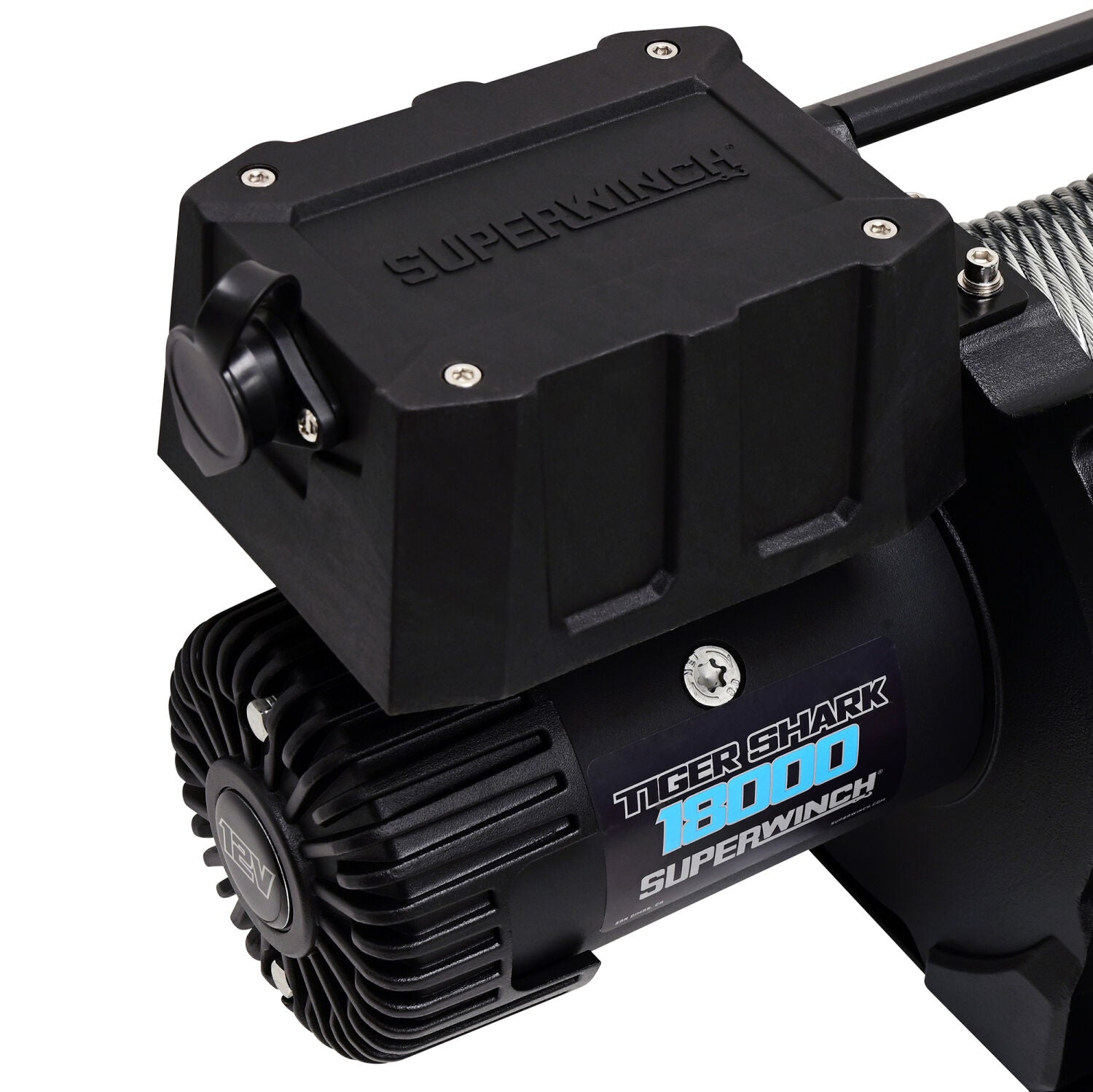 Superwinch Tiger Shark 18000 Winch, 18,000 lb, 12V DC, view 5