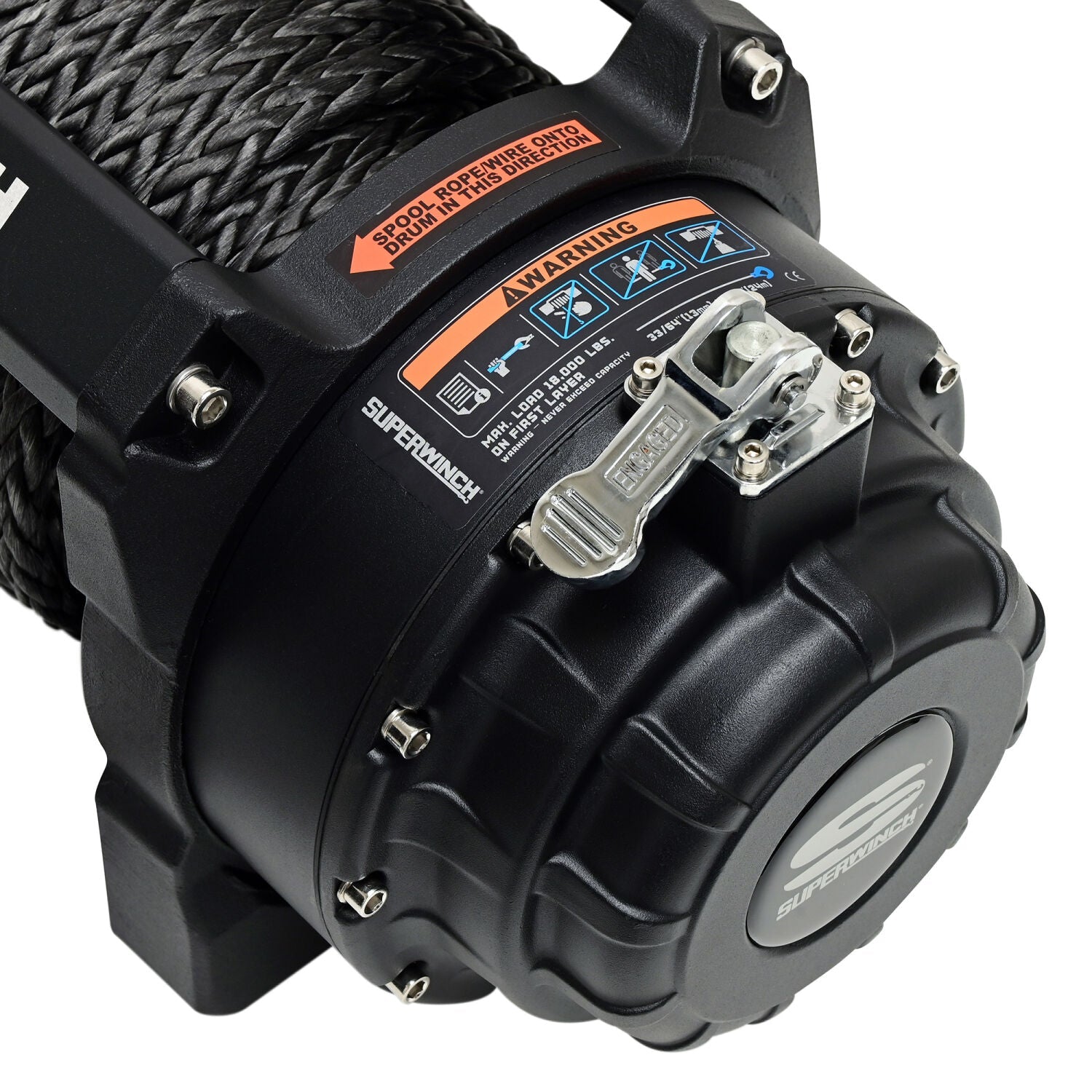 Superwinch Tiger Shark 18000 Winch, 18,000 lb, 12V DC, view 18