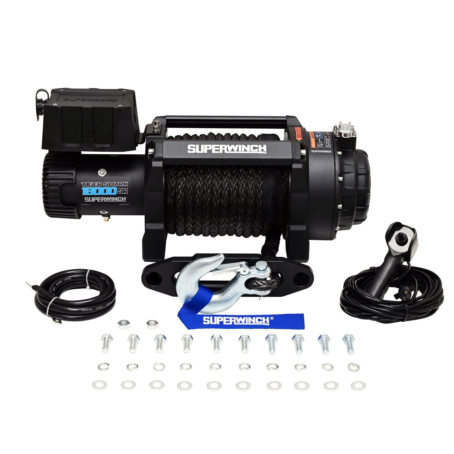 Superwinch Tiger Shark 18000 Winch, 18,000 lb, 12V DC, view 21