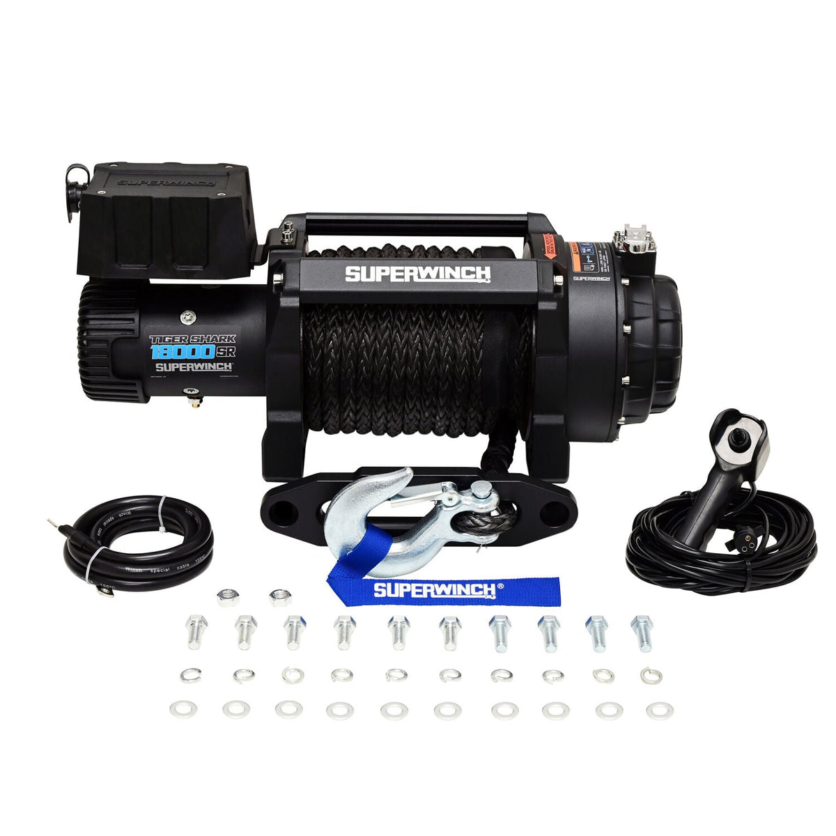 Superwinch Tiger Shark 18000 Winch, 18,000 lb, 12V DC, view 21