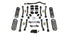 Jeep Wrangler JK/JL 4-Door 2007-2026, TeraFlex Alpine CT2 2.5in Short Arm Suspension System, No Shocks
