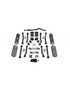 Jeep Wrangler JL 4-Door 2018-2026, TeraFlex 3.5in Alpine CT3 Short Arm Suspension System, 392, No Shocks