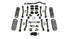 Jeep Wrangler JK/JL 2-Door 2007-2021, TeraFlex Alpine CT3 3.5in Short Arm Suspension System, No Shocks