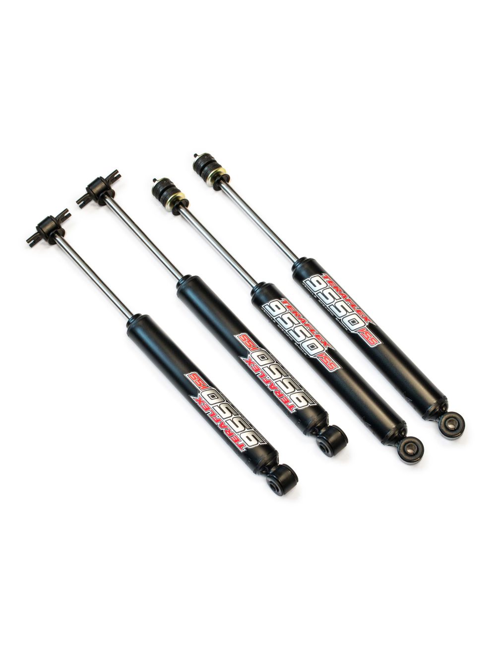Jeep Wrangler JK 2007-2018, TeraFlex 9550 VSS Twin-Tube Shock Kit, 2.5in Lift