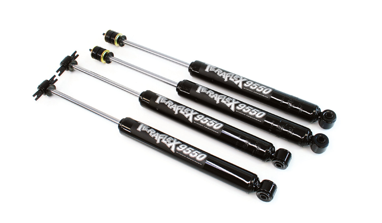 Jeep Wrangler JK, TeraFlex 9550 VSS Twin-Tube Shock Kit, 3-4in Lift