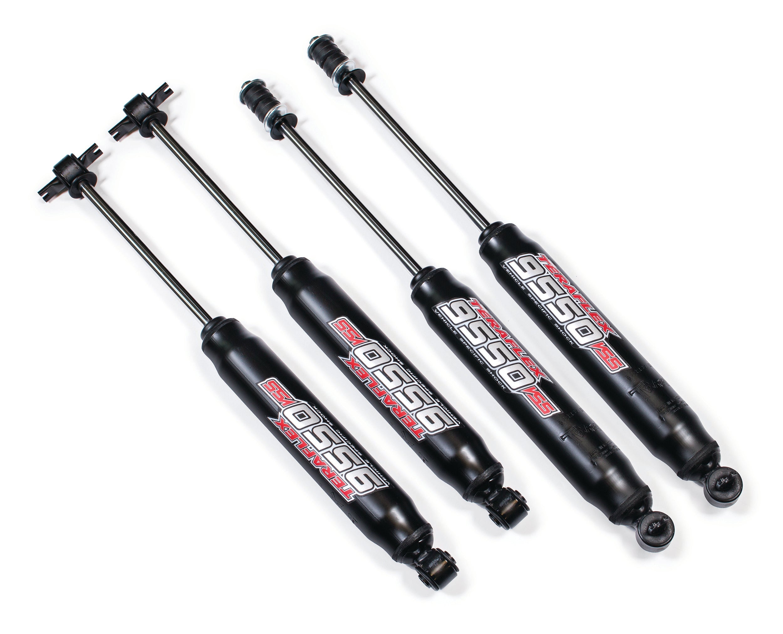 Jeep Wrangler TJ 1997-2010, TeraFlex 9550 VSS Twin-Tube Shock Kit, 5-6in Lift