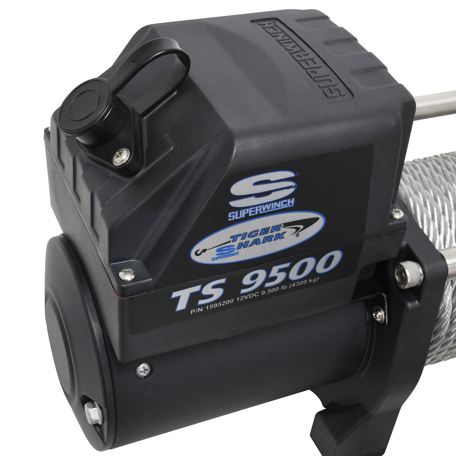 Superwinch Tiger Shark 9500 Winch, 9,500 lb, 12V DC, view 6
