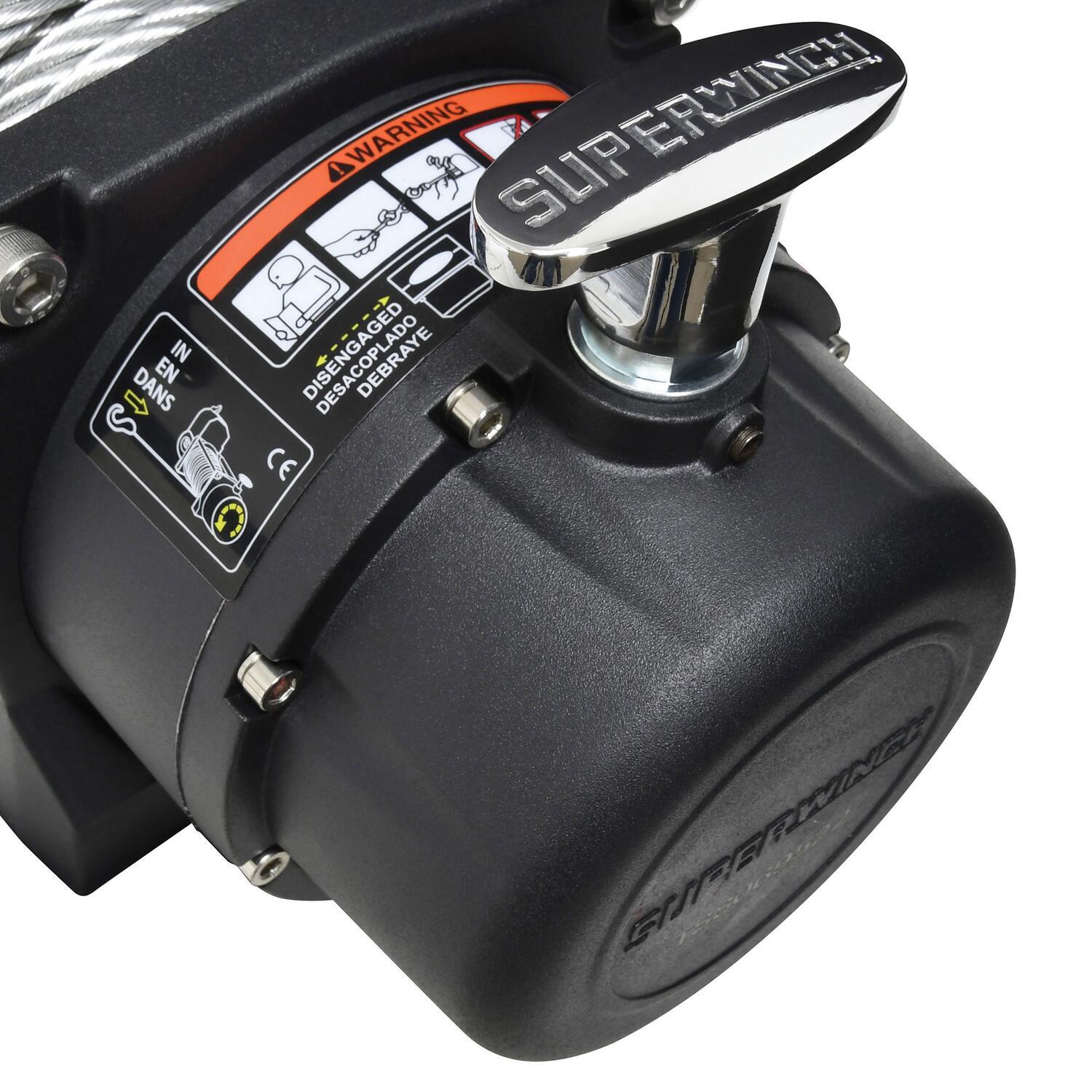 Superwinch Tiger Shark 9500 Winch, 9,500 lb, 12V DC, view 7