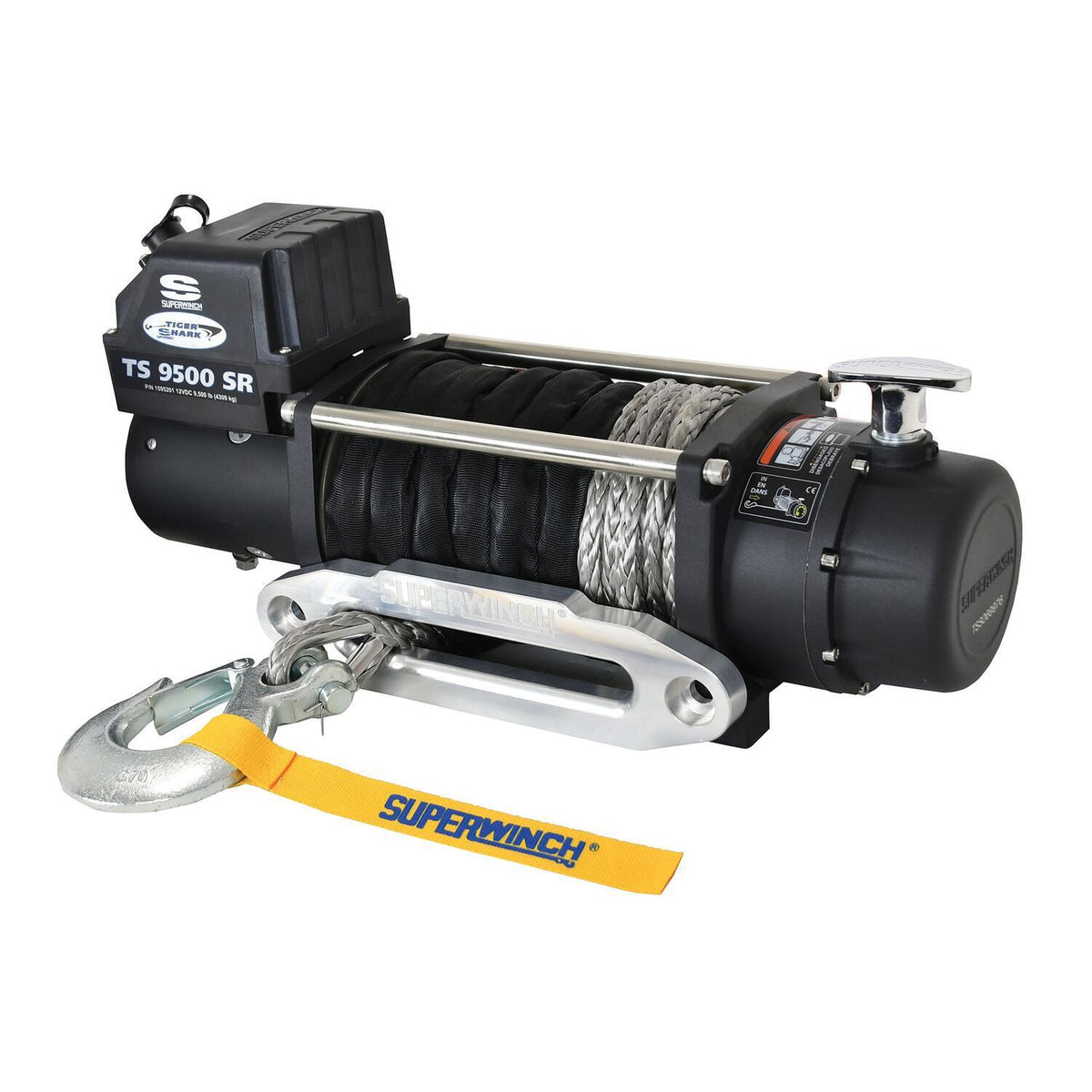 Superwinch Tiger Shark 9500 Winch, 9,500 lb, 12V DC, view 13