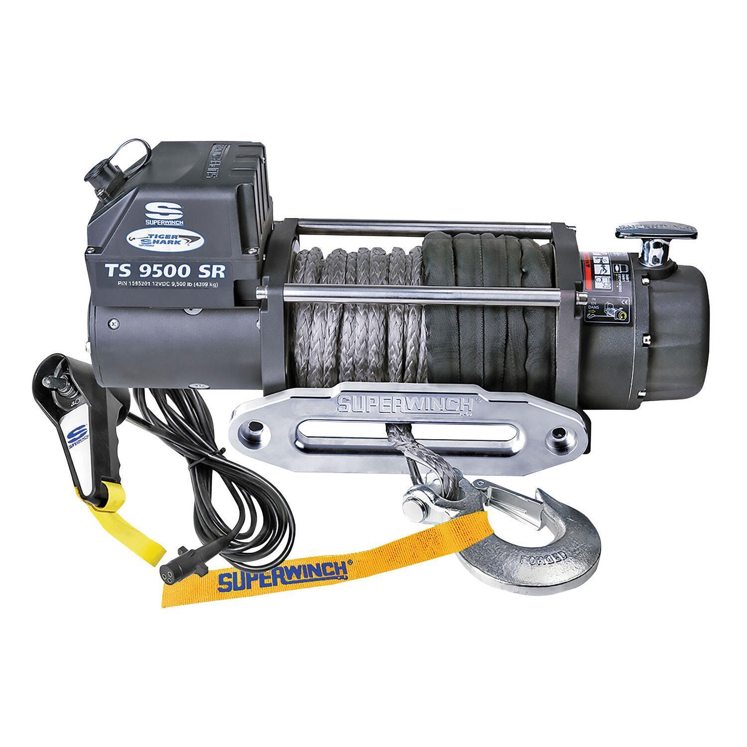 Superwinch Tiger Shark 9500 Winch, 9,500 lb, 12V DC, view 12