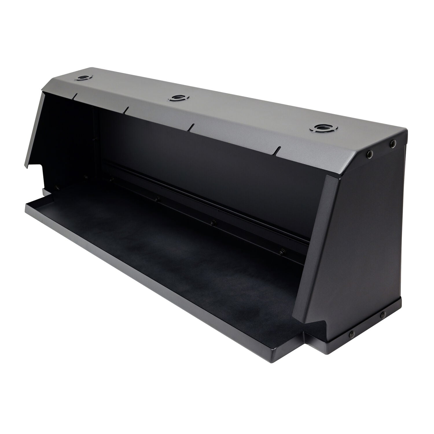 Chevrolet Colorado & GMC Canyon 2015-2022 & Toyota Tacoma 3rd Gen 2016-2023, Westin EXP Truck Cap Toolbox Shell, Passenger Side, Black, view 2