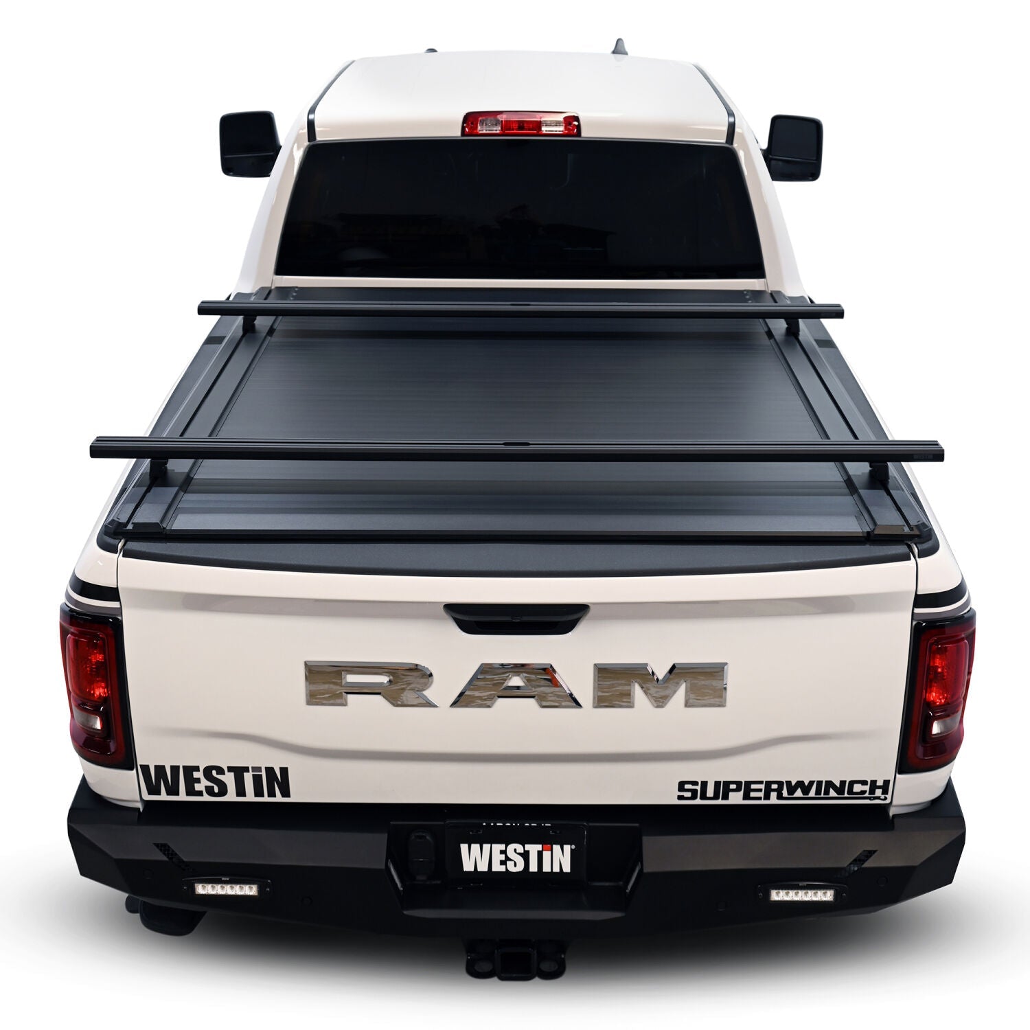 Westin EXP Truck Cap Cross Rails, 73in, Set of 2, view 9