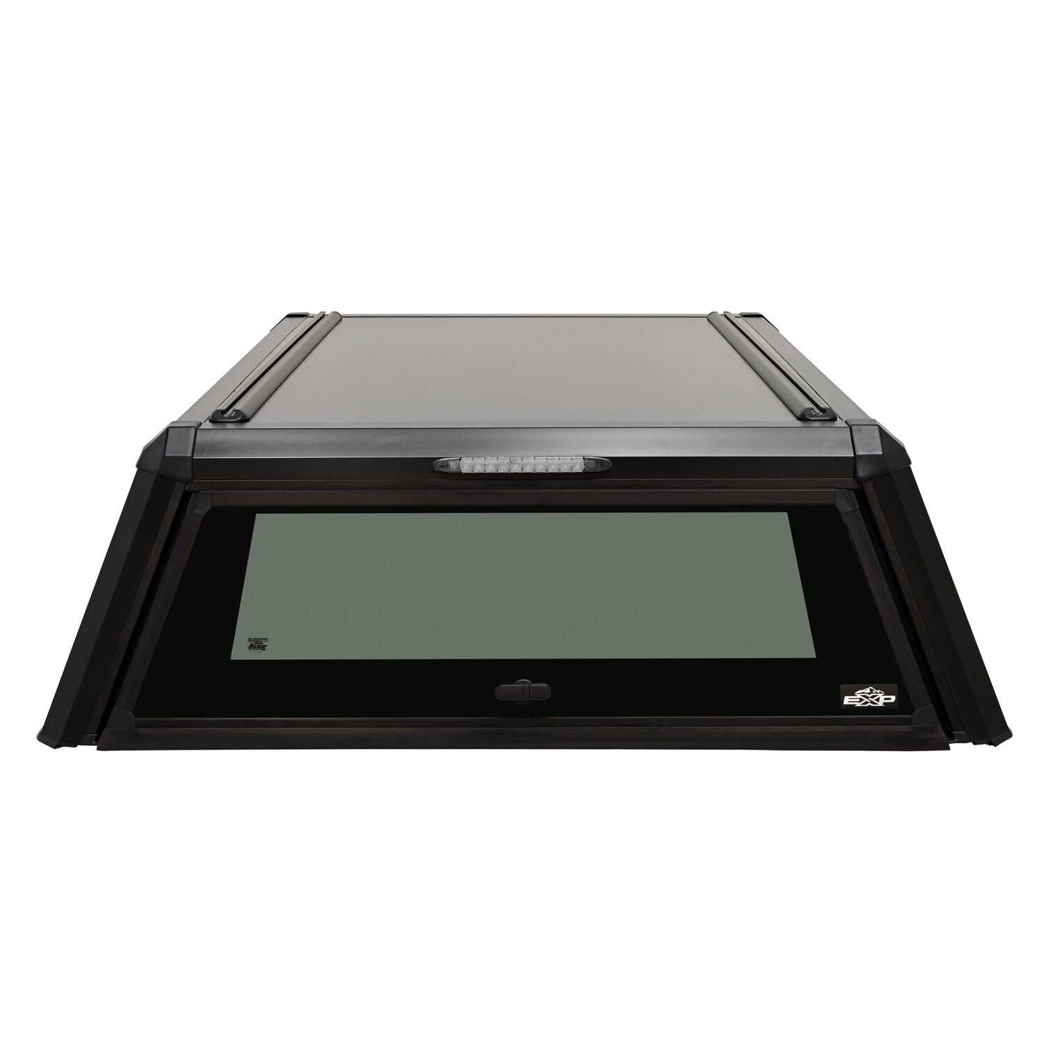 Toyota Tacoma 3rd Gen 2016-2023, Westin EXP Truck Cap With Sliding Front Glass, 60.5in Bed, Matte Black, view 4