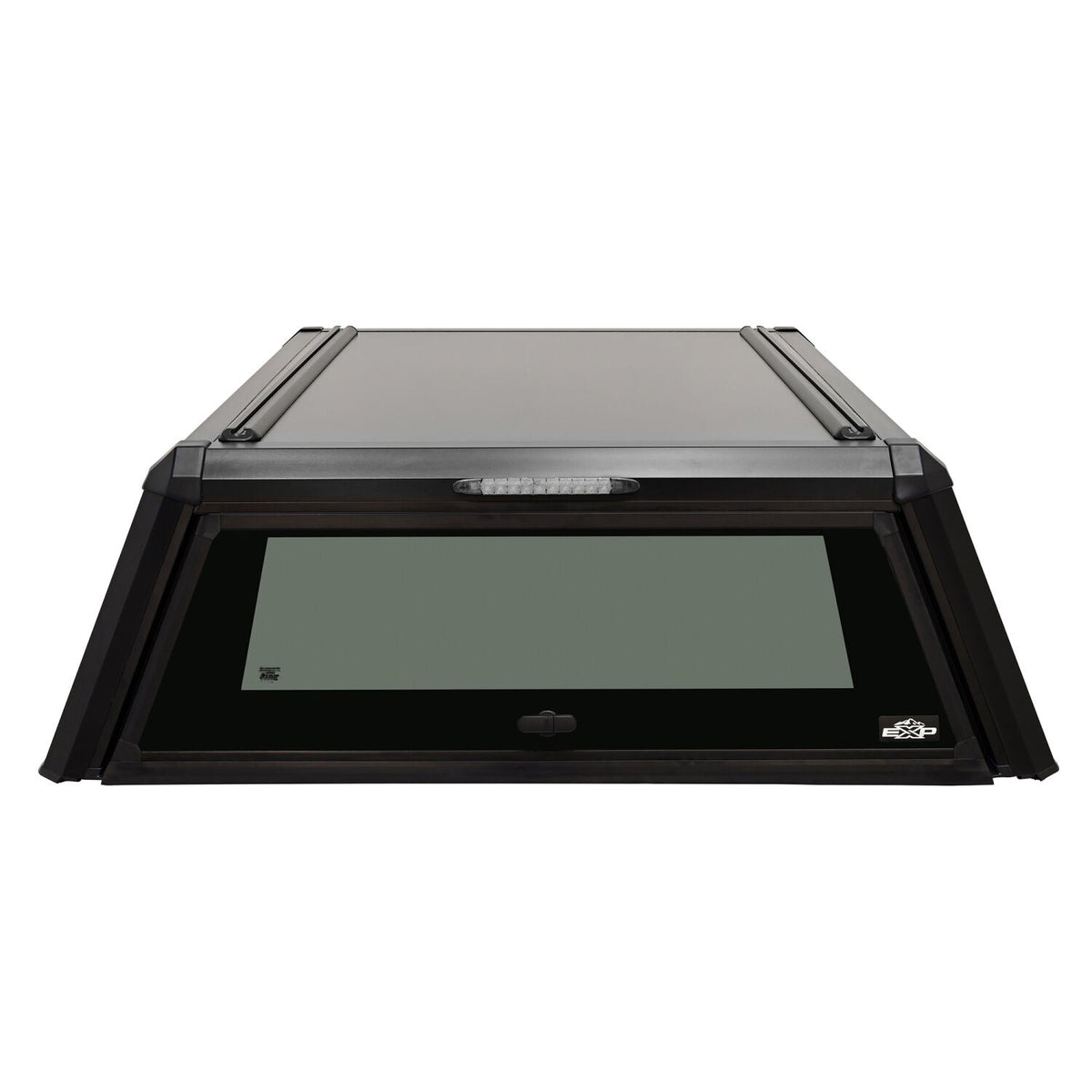 Toyota Tacoma 3rd Gen 2016-2023, Westin EXP Truck Cap With Sliding Front Glass, 60.5in Bed, Matte Black, view 4