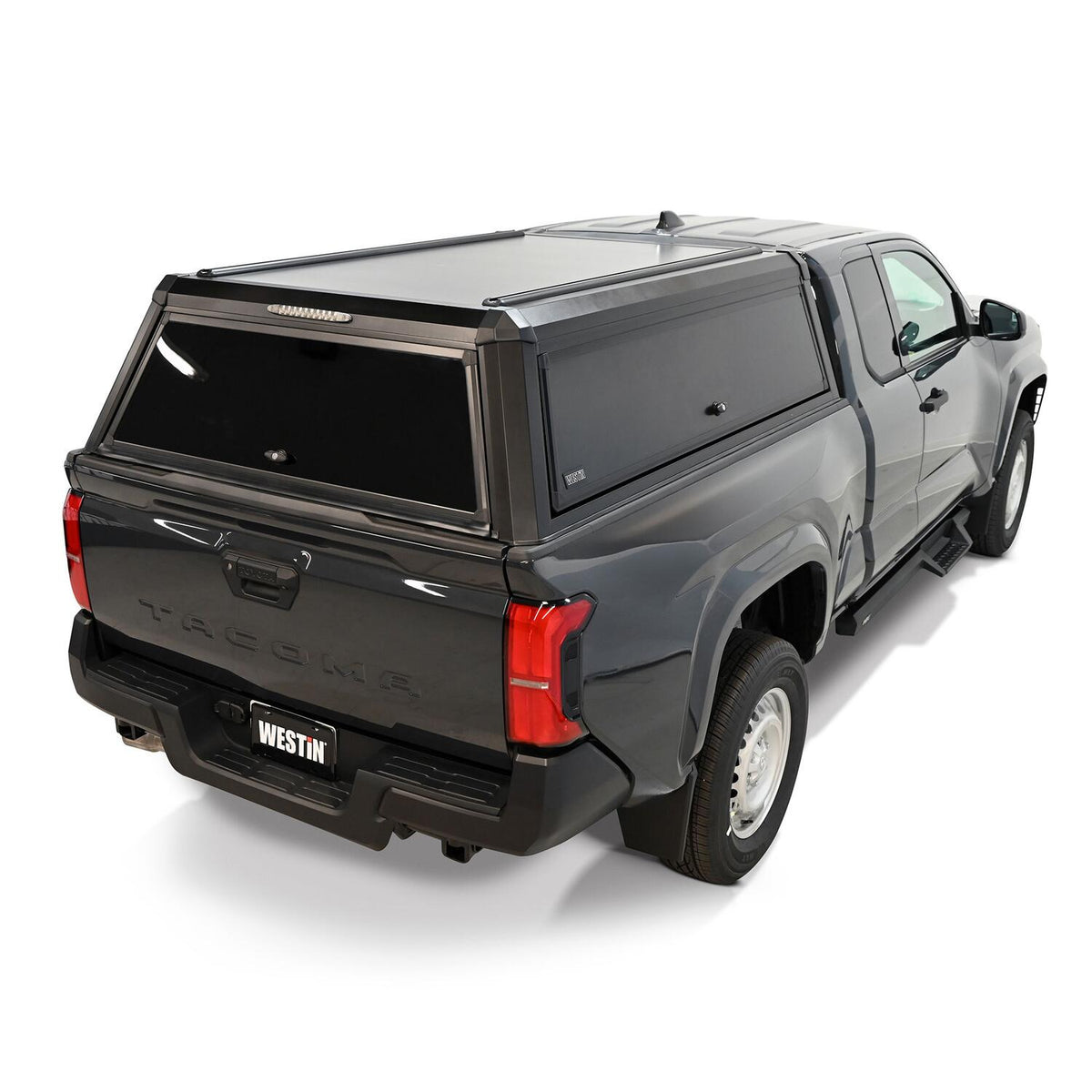 Toyota Tacoma 4th Gen 2024-2026, Westin EXP Truck Cap, 73.5in Bed, Matte Black
