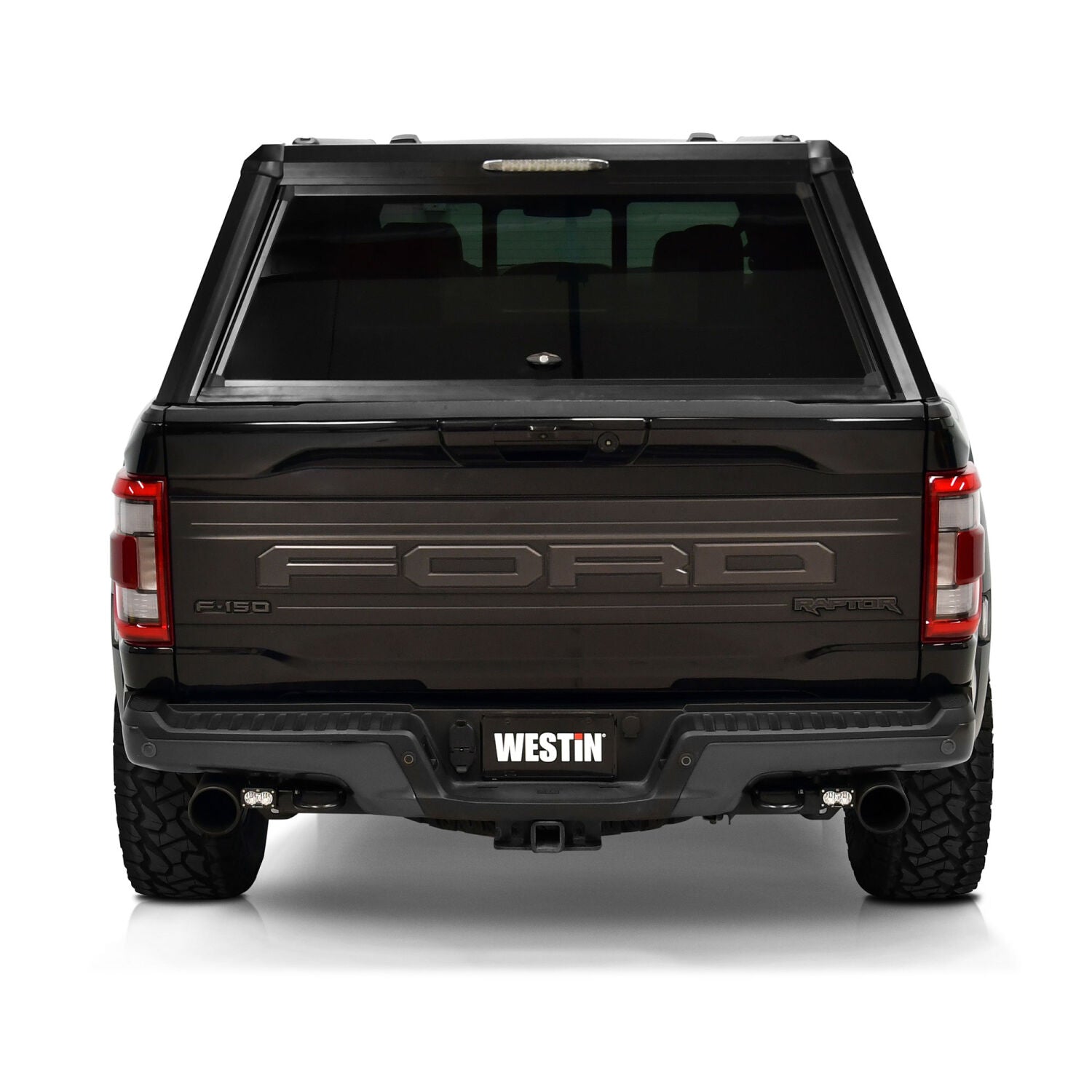 Ford F-150 2015-2026, Westin EXP Truck Cap With Sliding Front Glass, 67.1in Bed, Matte Black, view 5