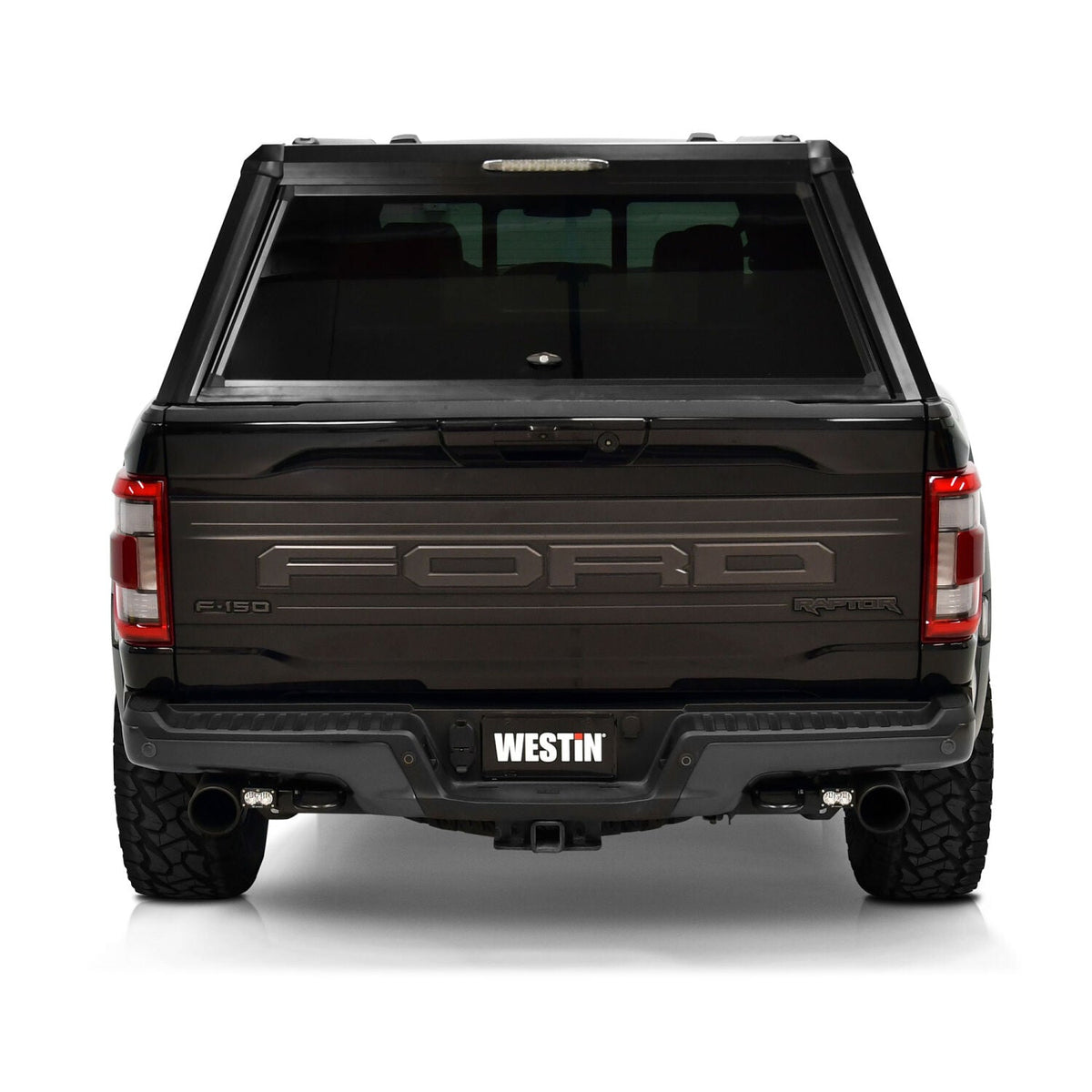 Ford F-150 2015-2026, Westin EXP Truck Cap With Sliding Front Glass, 67.1in Bed, Matte Black, view 5