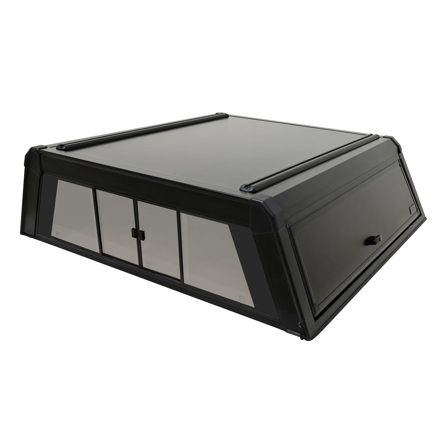 Chevrolet Colorado & GMC Canyon 2023-2026, Westin EXP Truck Cap with Sliding Front Glass, 61.7in Bed, Matte Black, view 4