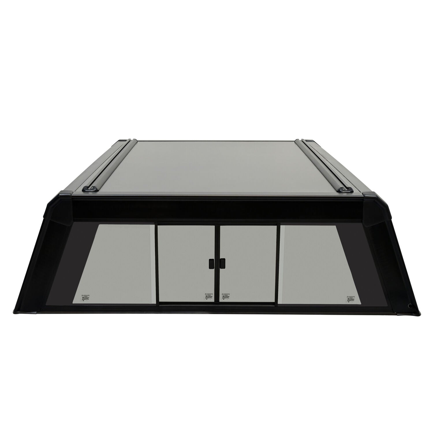 Chevrolet Silverado 2500 HD/3500 HD & GMC Sierra 2500 HD/3500 HD 2020-2026, Westin EXP Truck Cap with Sliding Front Glass, 82.2in Bed, Matte Black, view 6